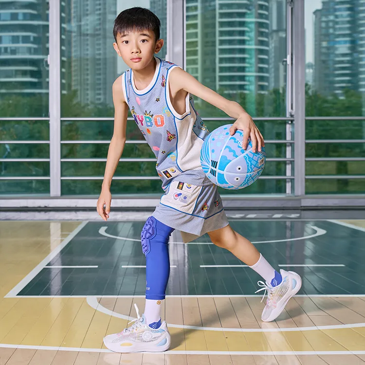RIGORER Knee Pads Polyamide Elastane Badminton Basketball Kids'-14