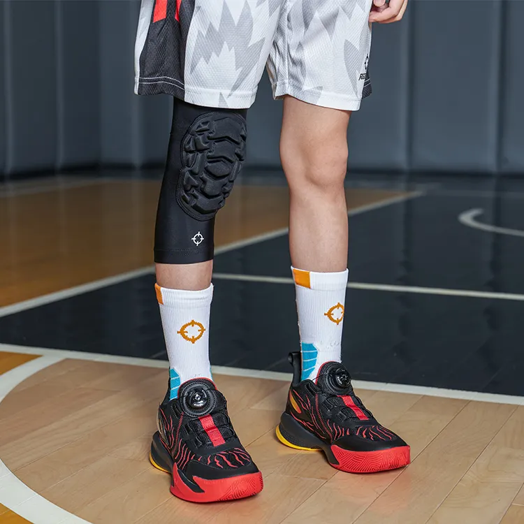 RIGORER Knee Pads Polyamide Elastane Badminton Basketball Kids'-7