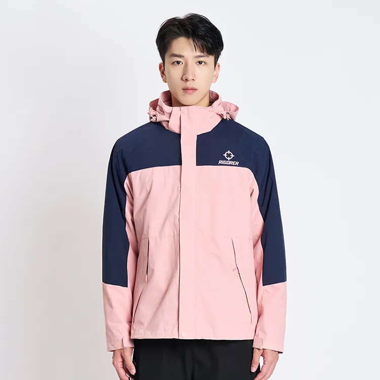 RIGORER Windbreaker Water Repellent Coat Top Unisex-19