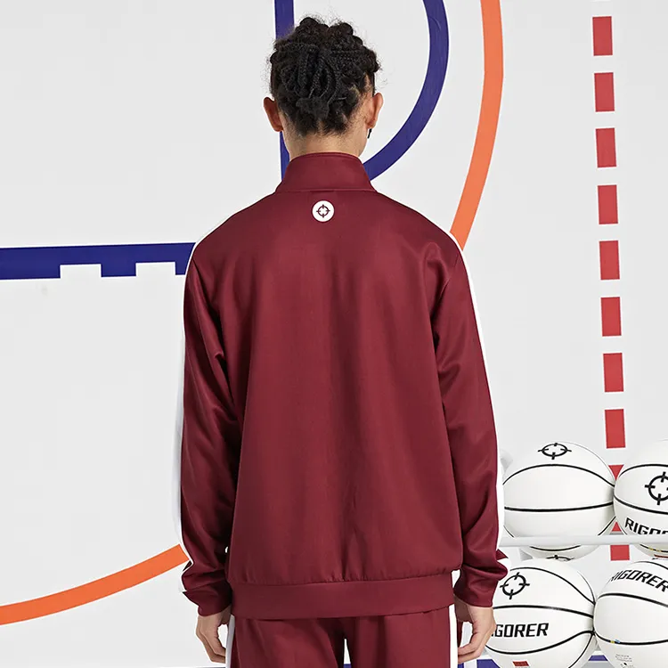RIGORER Stand Collar Zip Up Jackets Coat Unisex-7