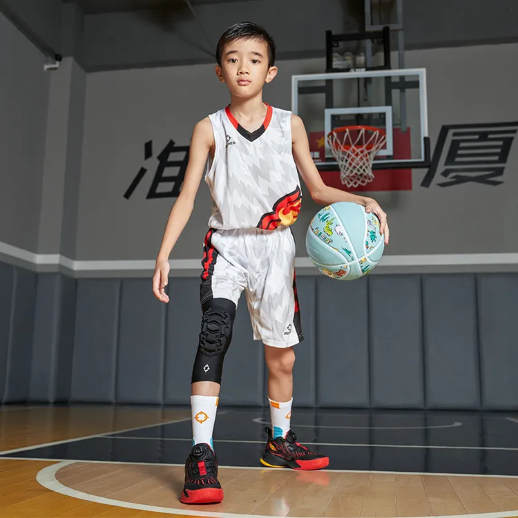 RIGORER Knee Pads Polyamide Elastane Badminton Basketball Kids'-1