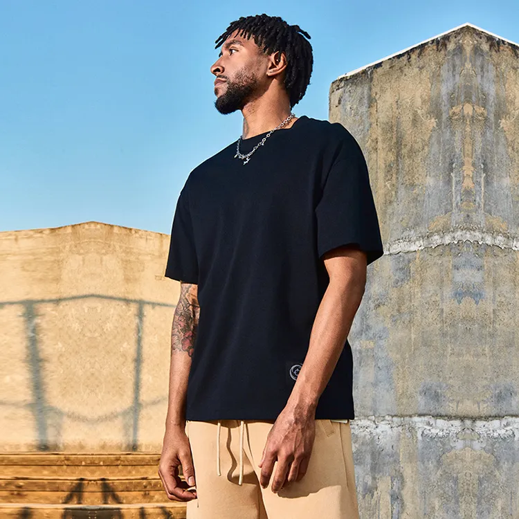 RIGORER Crew Neck Short Sleeved T Shirts Unisex-4