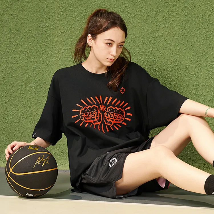 RIGORER American Crew Neck Short Couple's Unisex-2