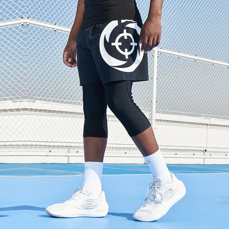 RIGORER Woven Five Button Casual Shorts Unisex-4