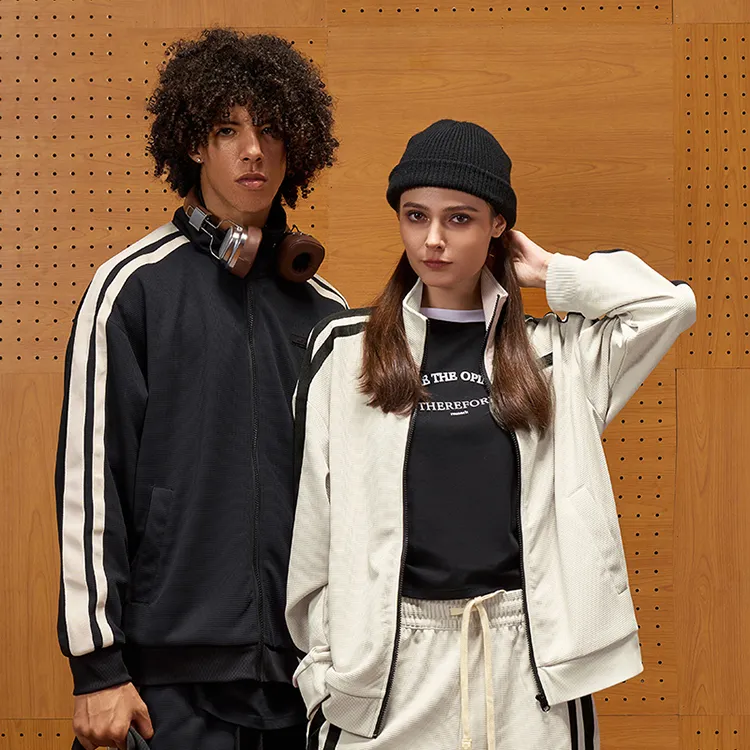 RIGORER x AOSITING·LIFUSI Knitted Fabric Coat Unisex-5