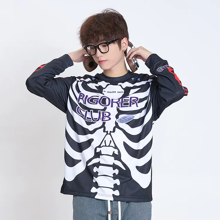 RIGORER Long Sleeved T Shirts Unisex-4