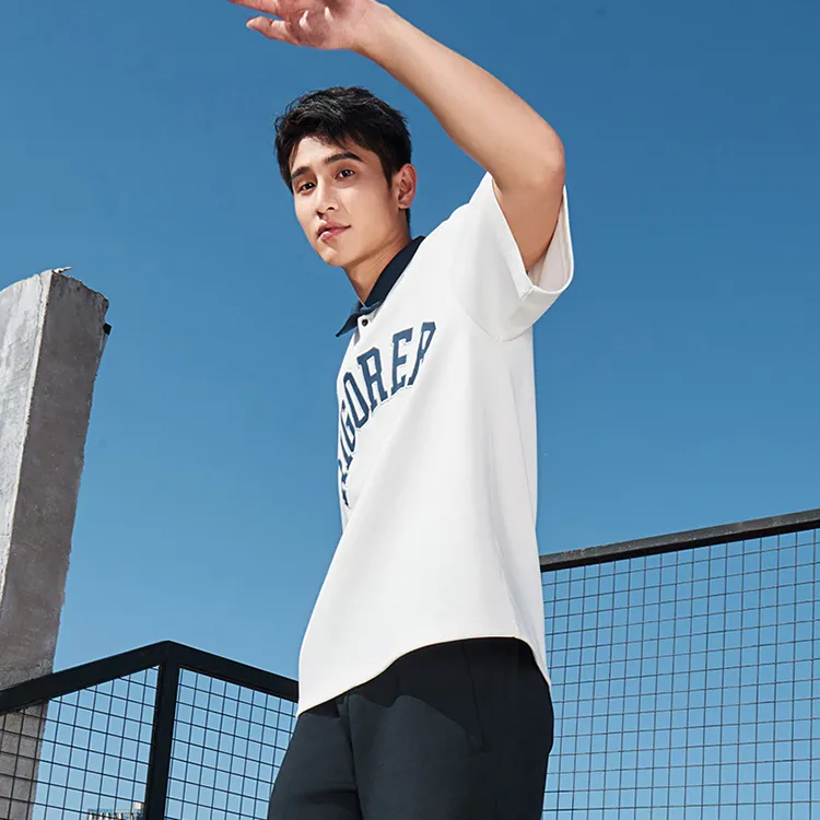 RIGORER Short Sleeved Vintage Polo Shirt Unisex-10