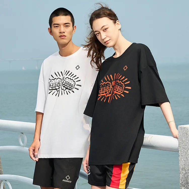 RIGORER American Crew Neck Short Couple's Unisex-9