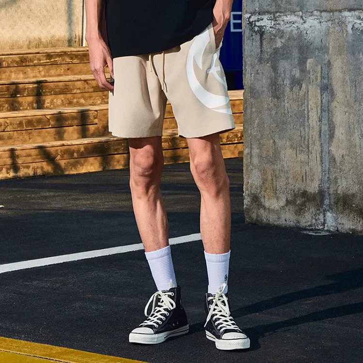 RIGORER Woven Five Button Casual Shorts Unisex-12