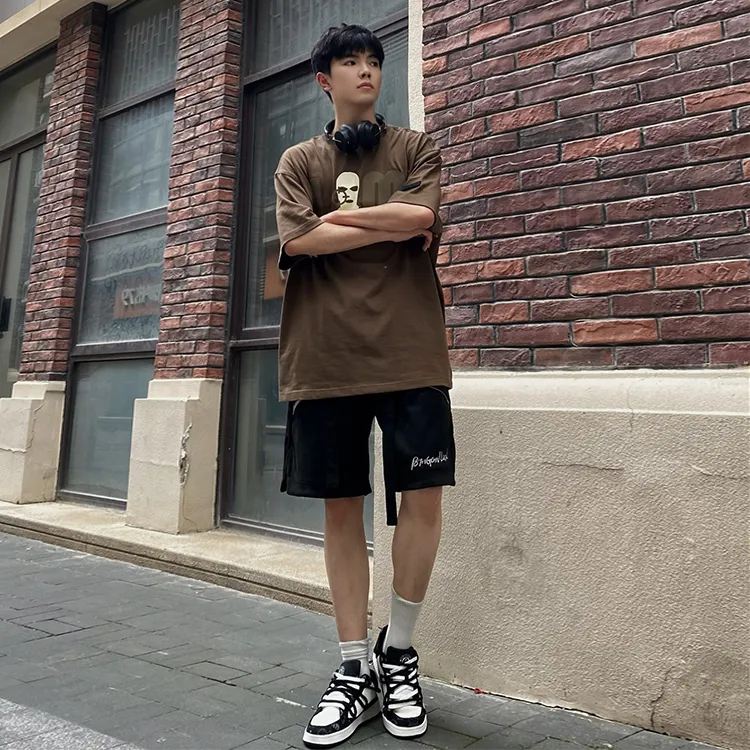 RIGORER x AOSITING·LIFUSI Sports Basketball Outdoor American Vintage T Shirt Unisex-23
