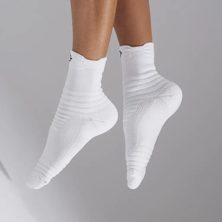 RIGORER Mid Calf Socks Unisex Solid Color-32