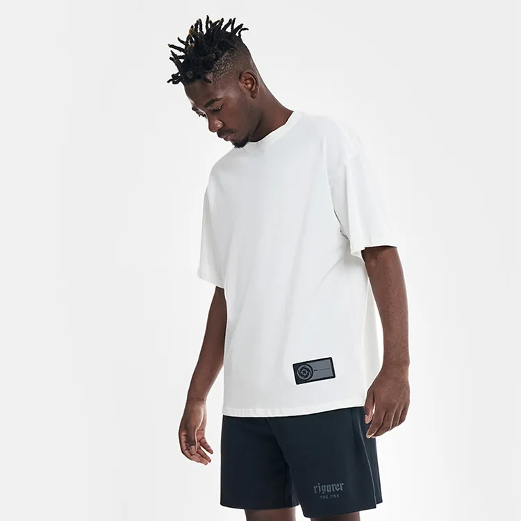 RIGORER Crew Neck Short Sleeved T Shirts Unisex-12