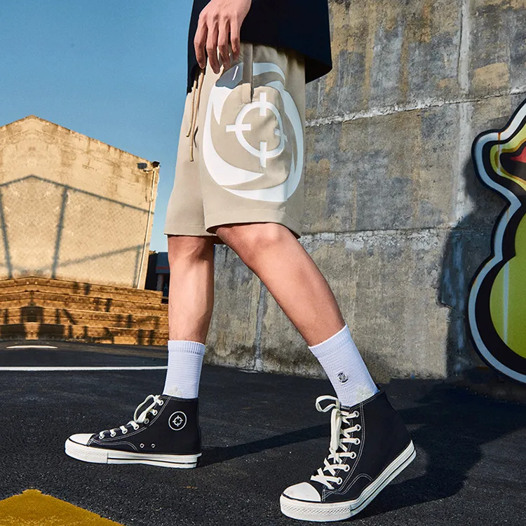 RIGORER Woven Five Button Casual Shorts Unisex-16