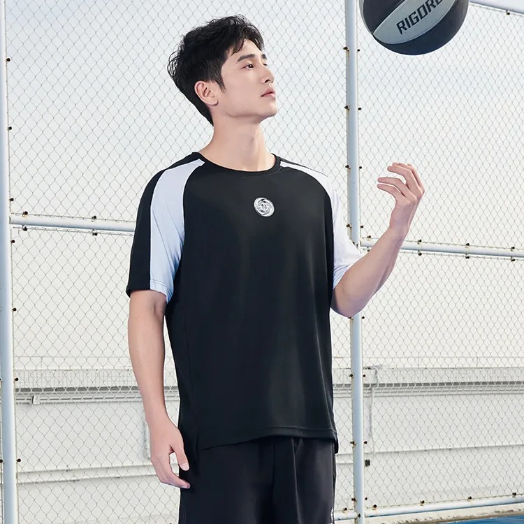 RIGORER Crew Neck Short Sleeved T Shirts Unisex-8
