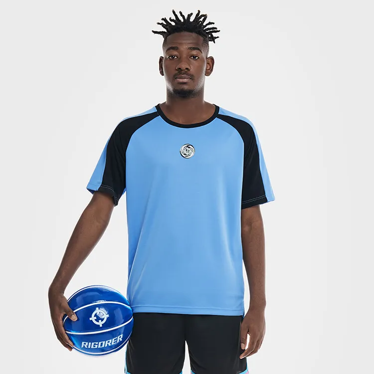 RIGORER Crew Neck Short Sleeved T Shirts Unisex-26