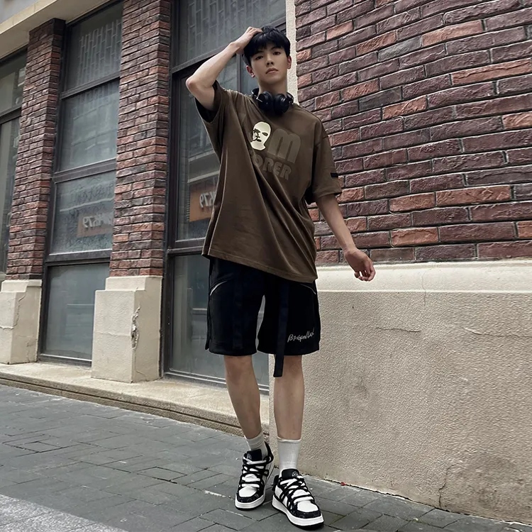 RIGORER x AOSITING·LIFUSI Sports Basketball Outdoor American Vintage T Shirt Unisex-22