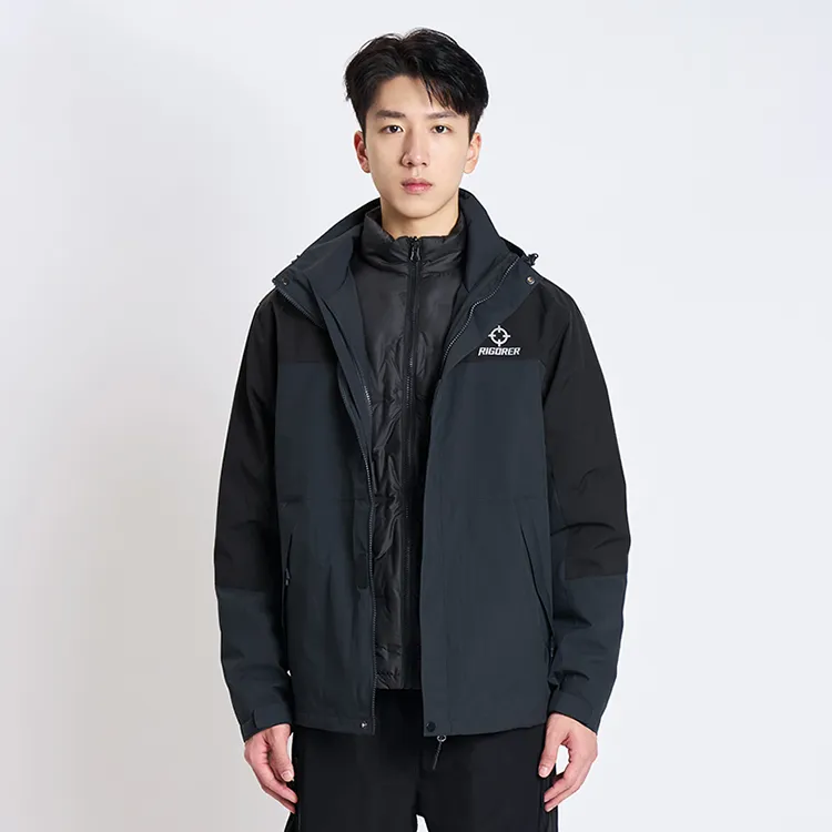 RIGORER Windbreaker Water Repellent Coat Top Unisex-8
