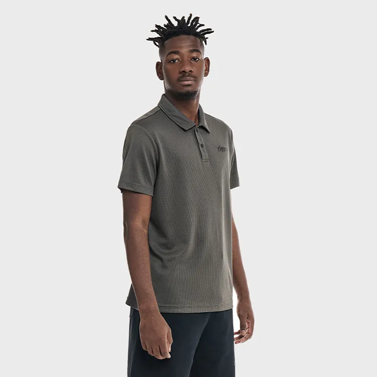 RIGORER Short Sleeved Vintage Polo Shirt Unisex-21