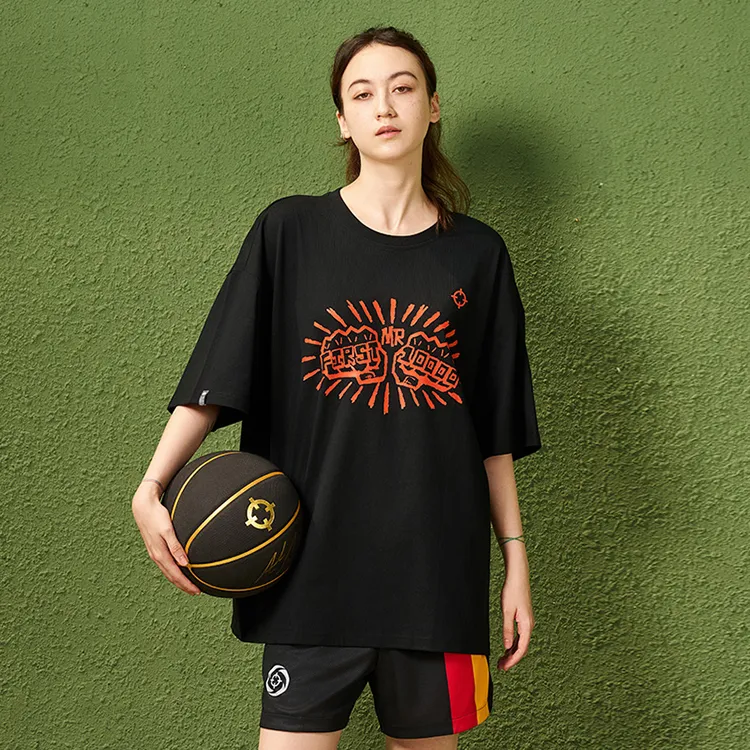 RIGORER American Crew Neck Short Couple's Unisex-4