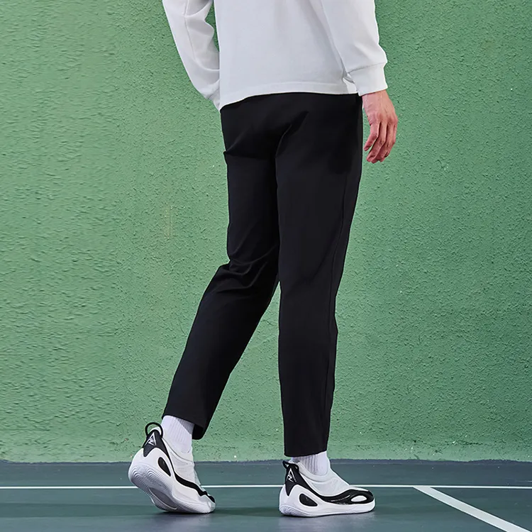 RIGORER Casual Pants Unisex Pure Black-6