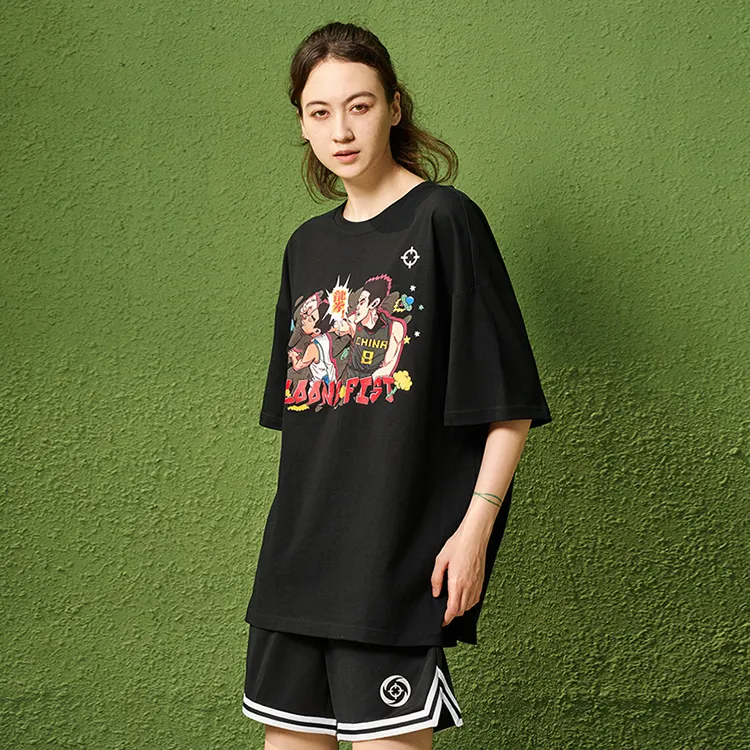 RIGORER Crew Neck Couple Short Sleeved T Shirts Unisex-6