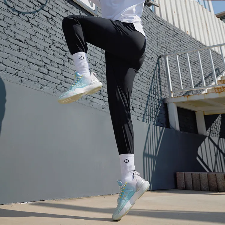 RIGORER Athletic Trousers Unisex Solid Color-4