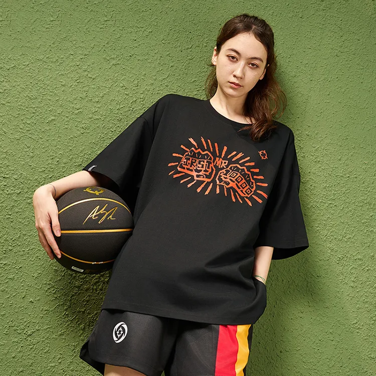 RIGORER American Crew Neck Short Couple's Unisex-3