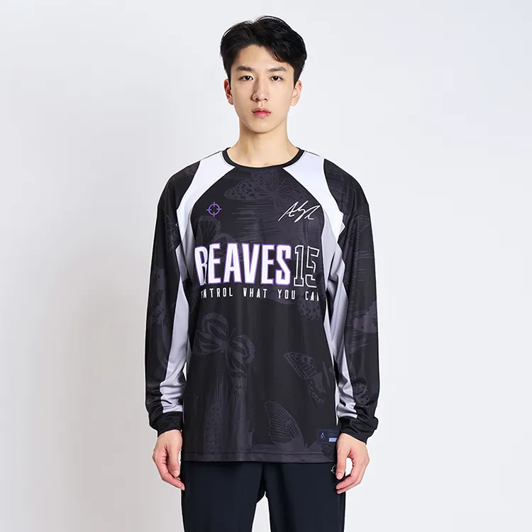 RIGORER x AOSITING·LIFUSI Crew Neck Color Block Loose Fit Soft Comfortable T Shirt Unisex-11