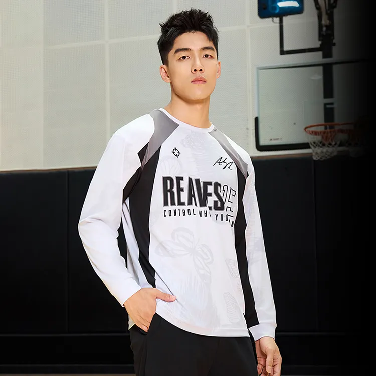 RIGORER x AOSITING·LIFUSI Crew Neck Color Block Loose Fit Soft Comfortable T Shirt Unisex-5