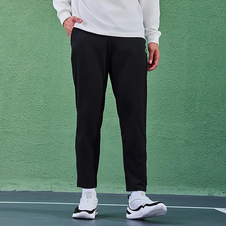 RIGORER Casual Pants Unisex Pure Black-2