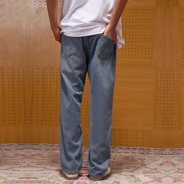 RIGORER Loose Fit Casual Versatile Lightweight Jeans Unisex-14