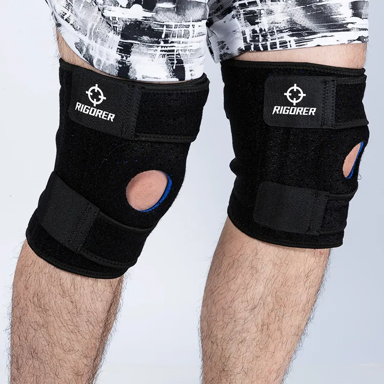 RIGORER Knee Pads Polyester Nylon Running, Hiking, Cycling, Volleyball, Tennis, Soccer, Badminton, Basketball Unisex-1