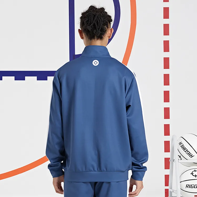 RIGORER Stand Collar Zip Up Jackets Coat Unisex-16