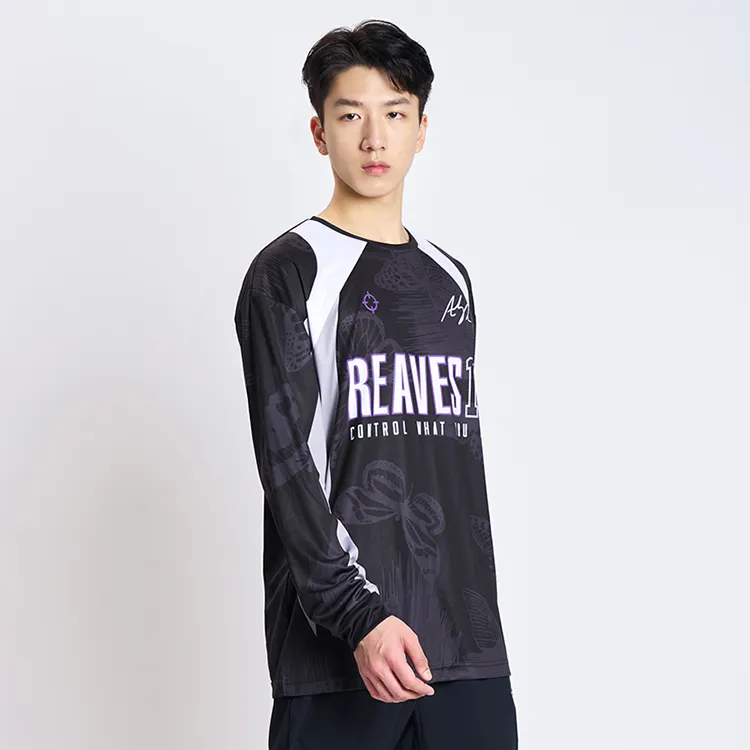 RIGORER x AOSITING·LIFUSI Crew Neck Color Block Loose Fit Soft Comfortable T Shirt Unisex-13