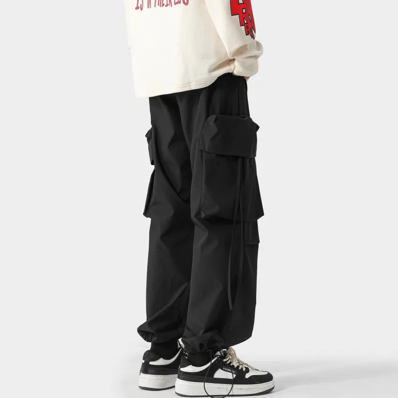 PAINT STAIN Casual Pants Unisex Green-11