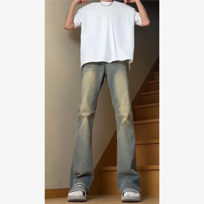 COMOWA Summer Thin Jeans Unisex Black-2