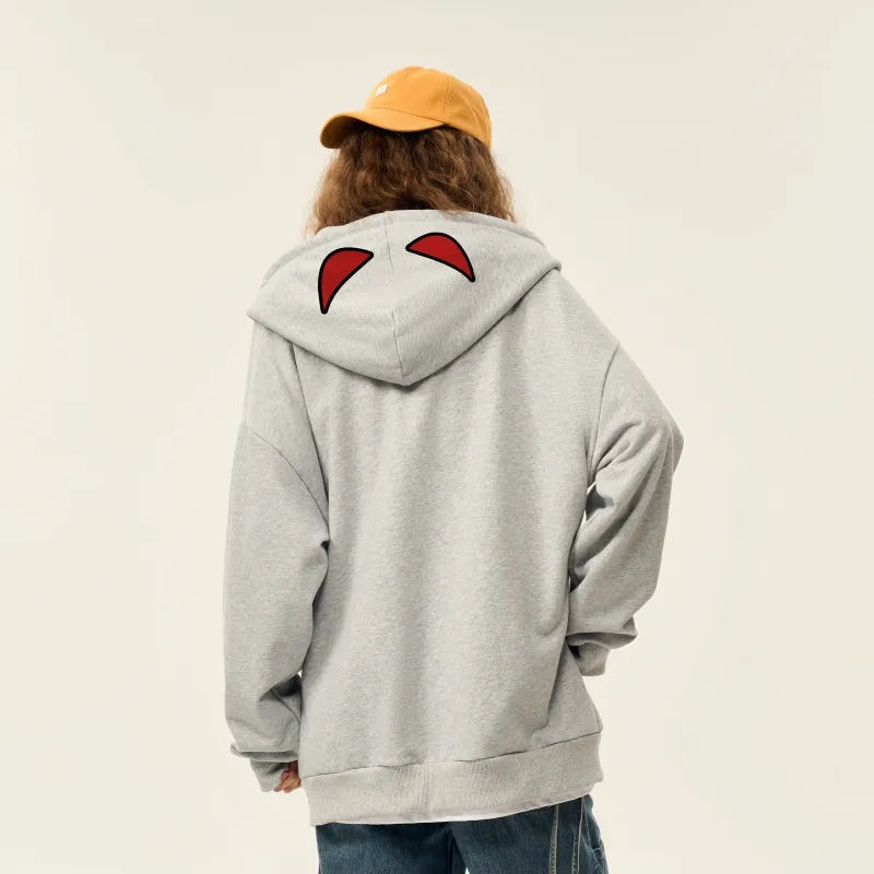 COMOWA Hand Drawn Bats And Gothic Letters Unisex Sweatshirt-31