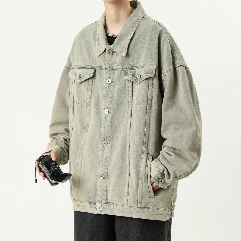 COMOWA Denim Jackets Unisex-4