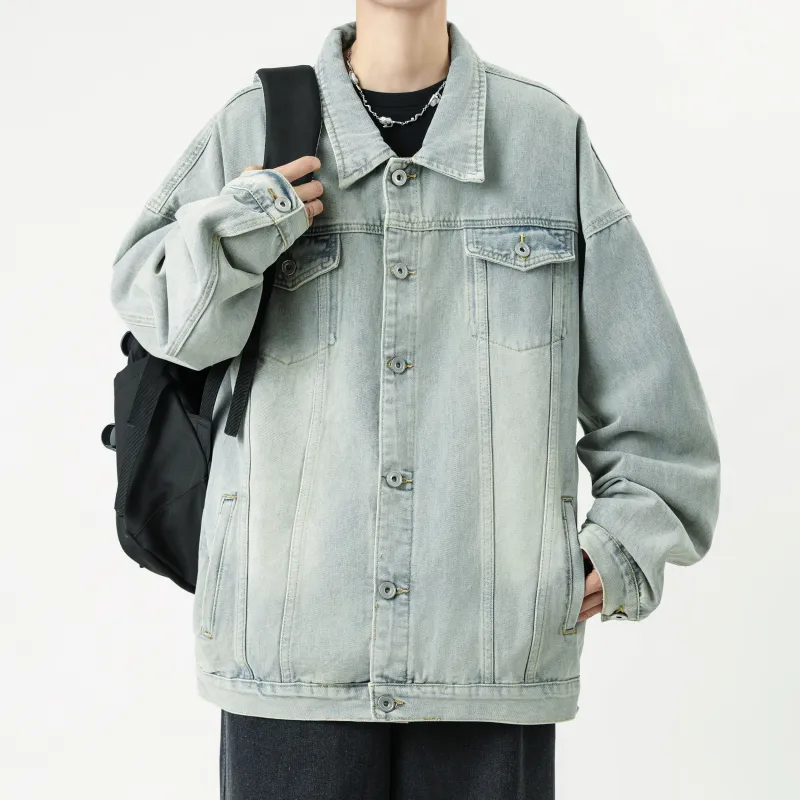 COMOWA Denim Jackets Unisex-19