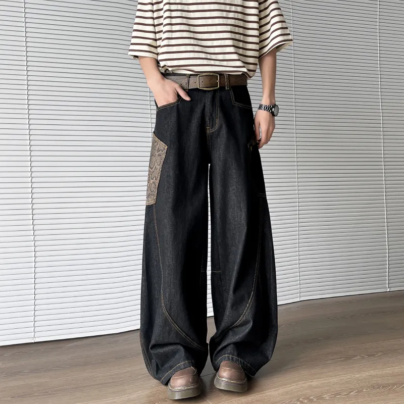COMOWA Jeans Unisex Black-2