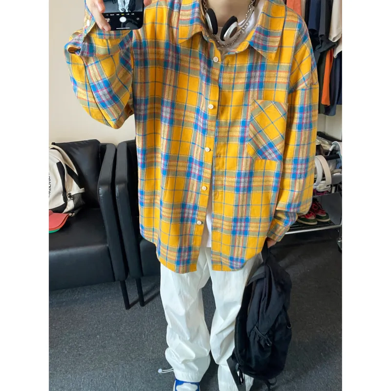 COMOWA Shirts Unisex Yellow-7