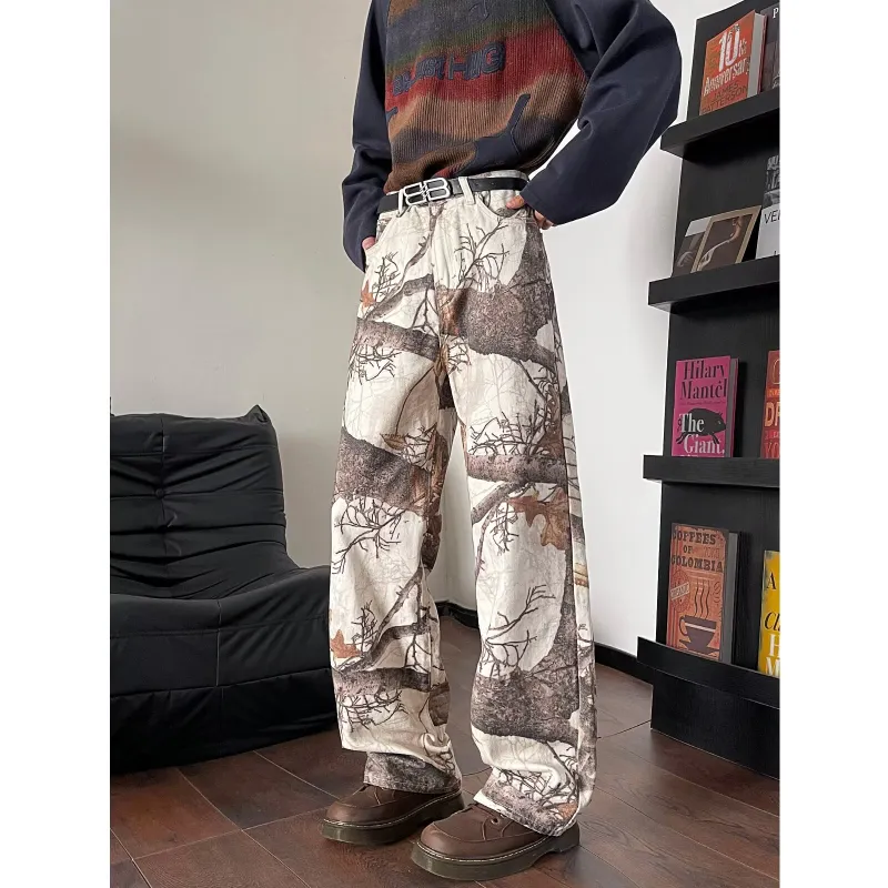 COMOWA Jeans Unisex White-3