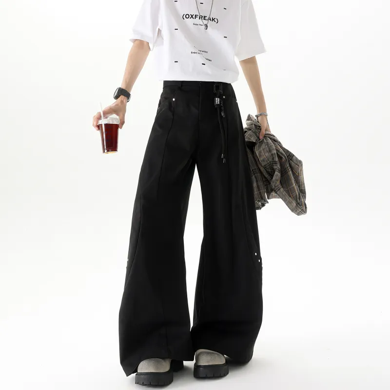 COMOWA Suit Trouser Unisex Black-3
