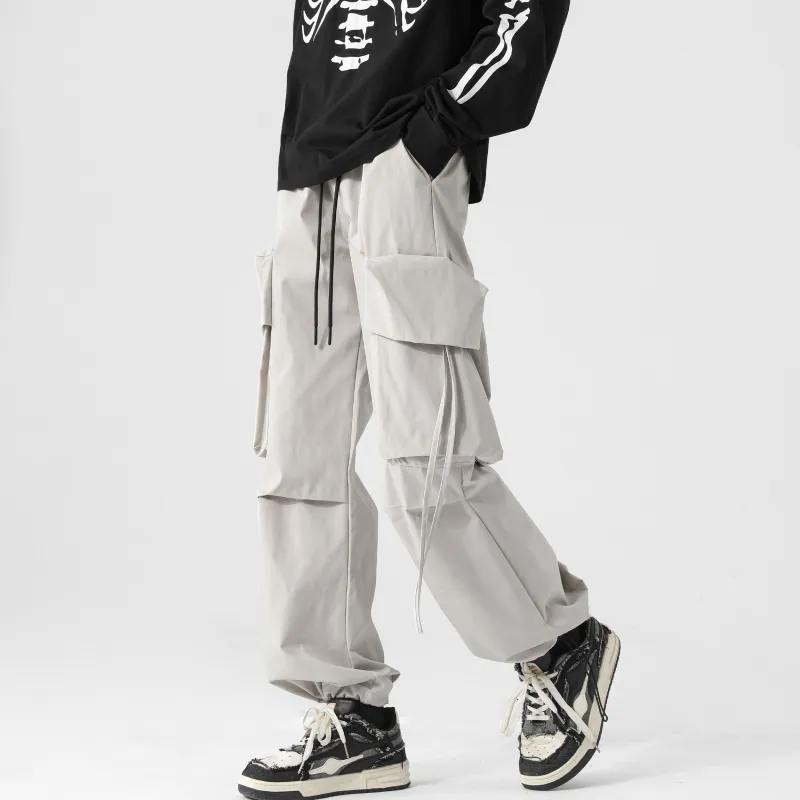 PAINT STAIN Casual Pants Unisex Green-20