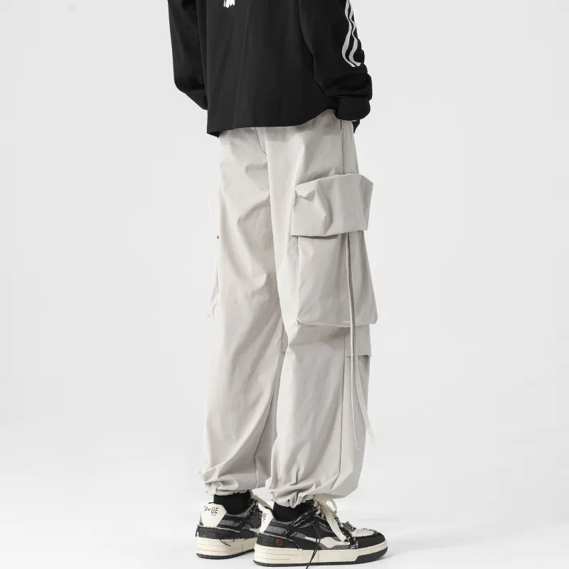 PAINT STAIN Casual Pants Unisex Green-18