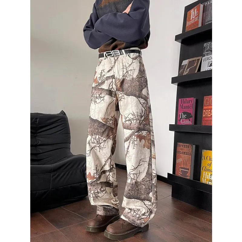 COMOWA Jeans Unisex White-2