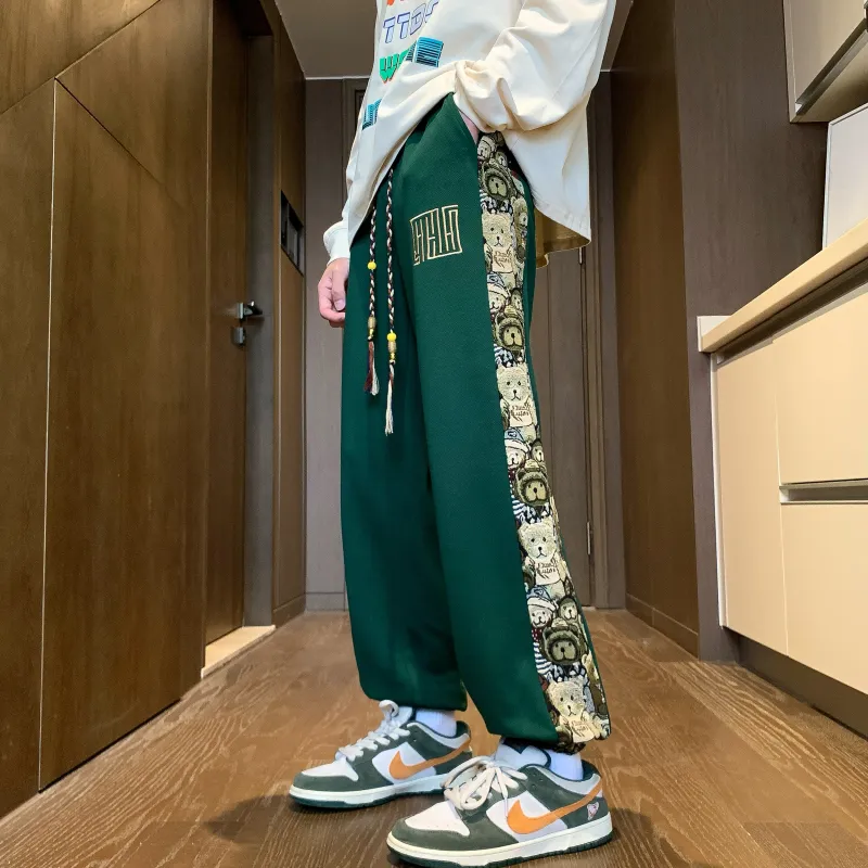 PAINT STAIN Casual Pants Unisex-6
