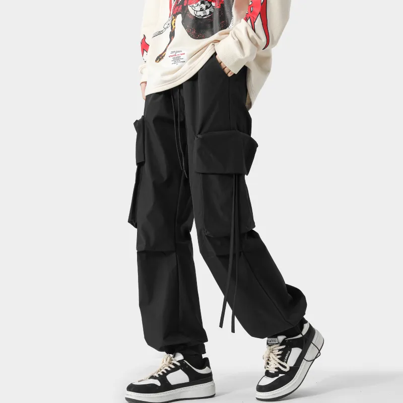 PAINT STAIN Casual Pants Unisex Green-12