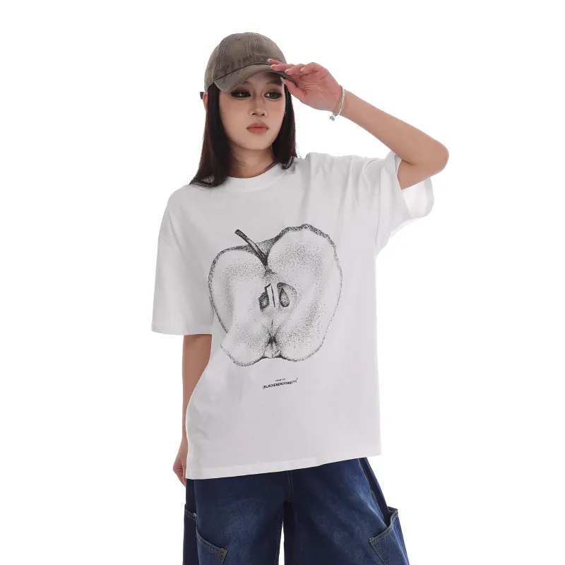 COMOWA T Shirts Unisex White-2