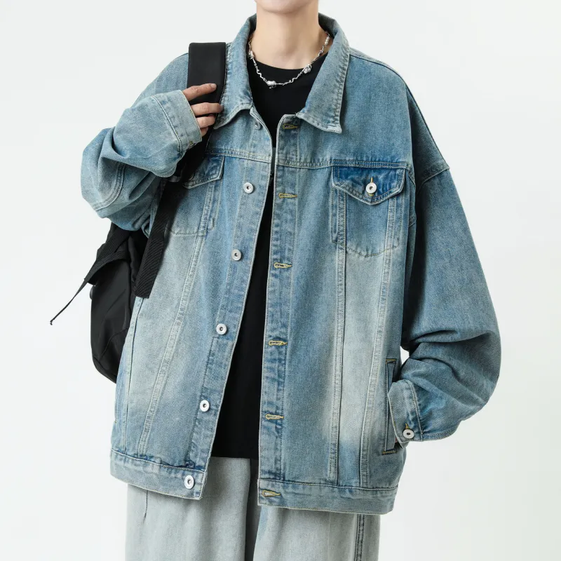 COMOWA Denim Jackets Unisex-13